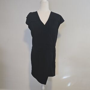 RACHEL Rachel Roy Asymmetrical Black Dress